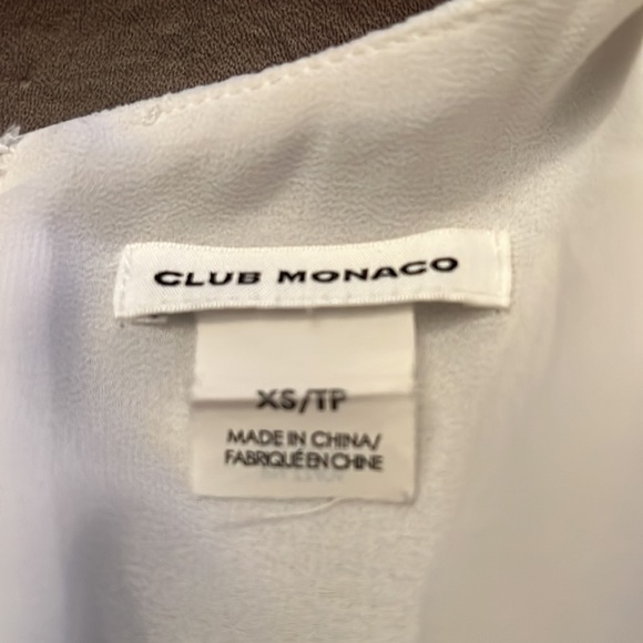 Club Monaco blouse with bow sleeves - Picture 3 of 3